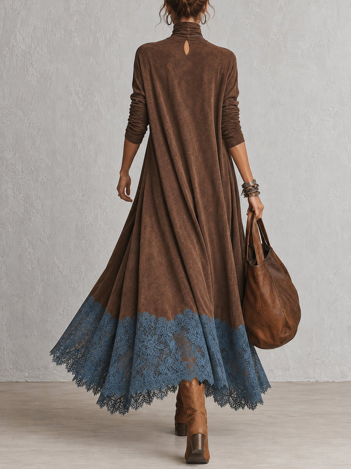 Piera Maxikleid – Rückenansicht