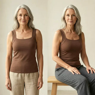 Madeline | Bequemes Tanktop mit integriertem BH