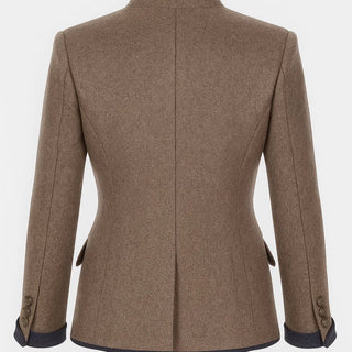 Anja | Elegante Strickjacke mit hohem Kragen