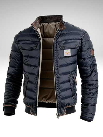 Octave | Gesteppte Vintage-Jacke mit Stehkragen