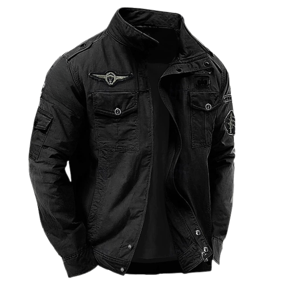 Marcel | Strukturierte Militärjacke