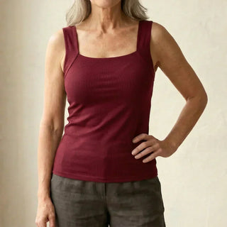 Madeline | Bequemes Tanktop mit integriertem BH