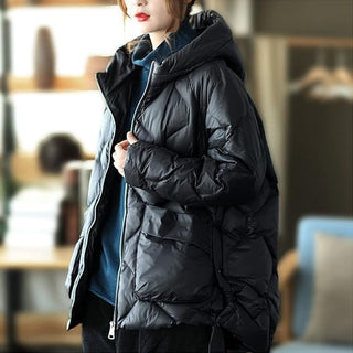 Berta-Marie | Elegante Winterjacke mit Kapuze