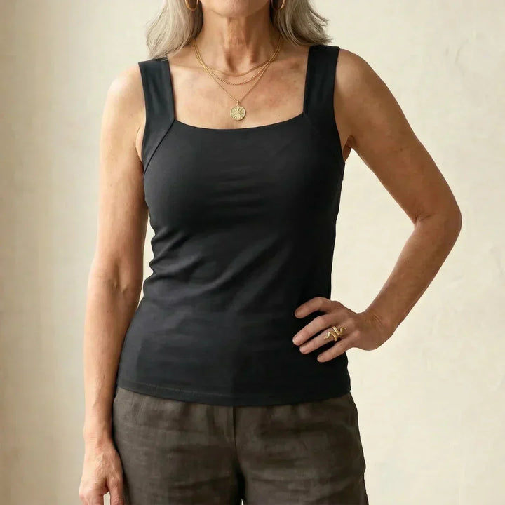 Madeline | Bequemes Tanktop mit integriertem BH