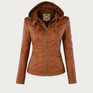 Flavia | Robuste und elegante Lederjacke
