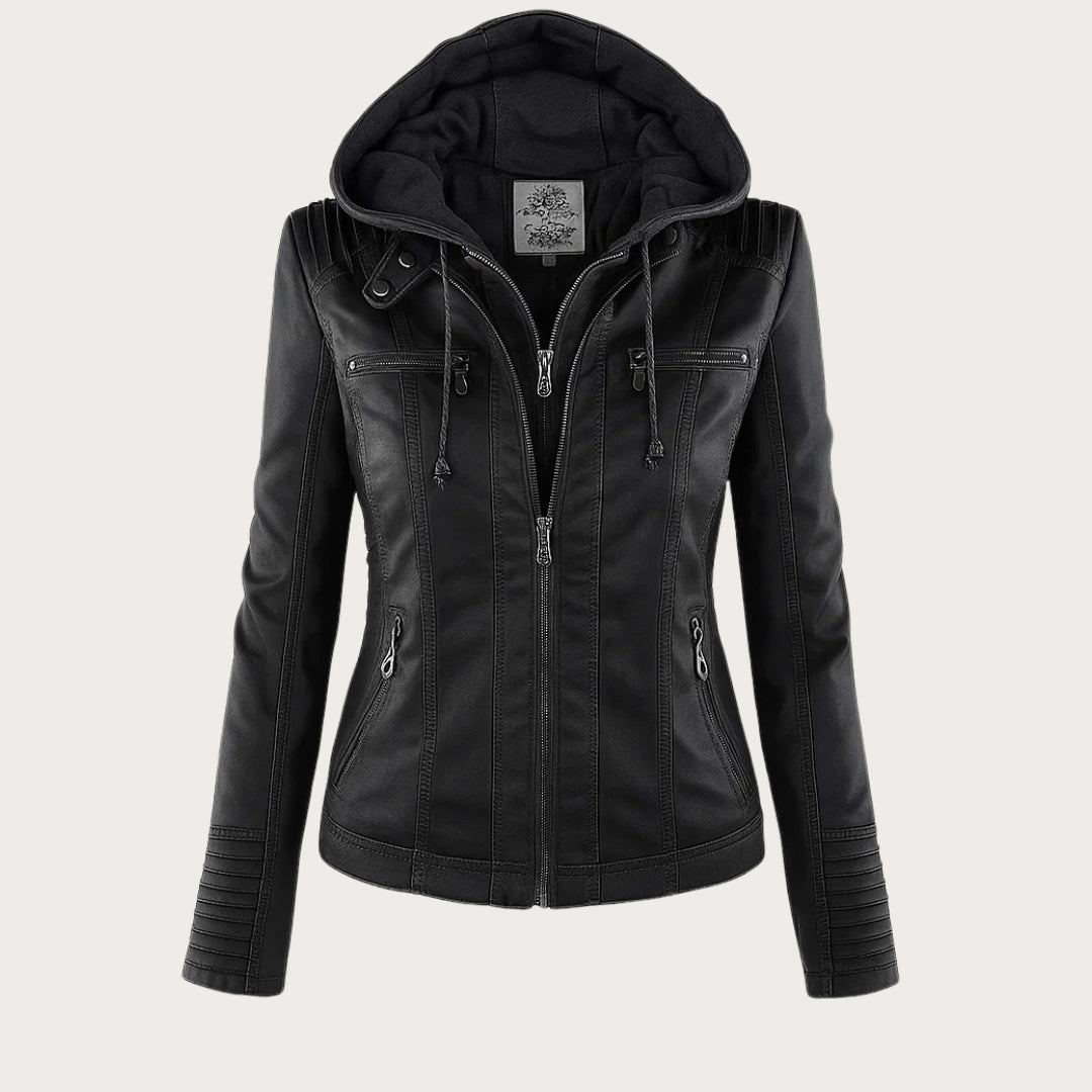Flavia | Robuste und elegante Lederjacke