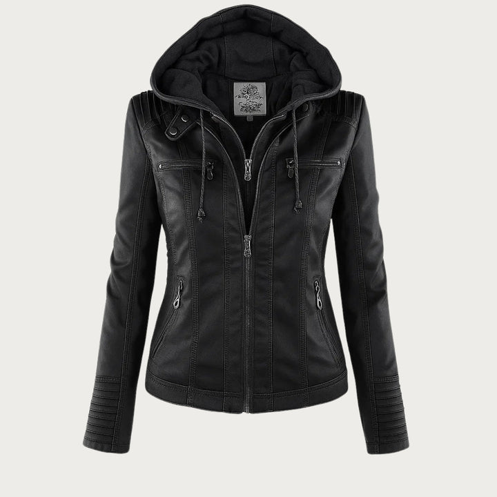 Flavia | Robuste und elegante Lederjacke