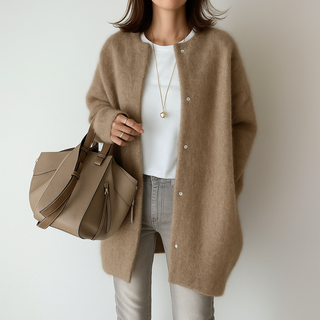 Silvia | Warme und stilvolle Strickjacke