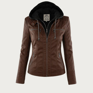 Flavia | Robuste und elegante Lederjacke