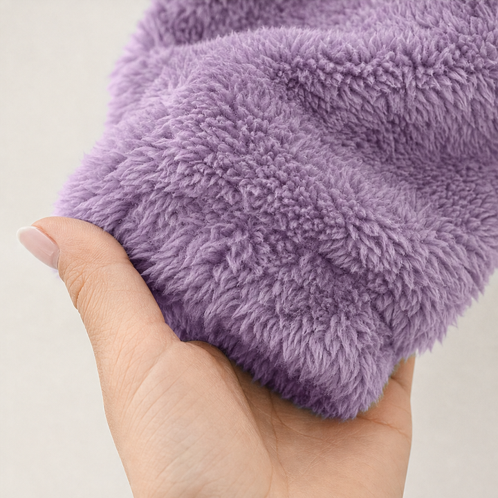 Sophie | Flauschige Kapuzenjacke mit Reißverschluss
