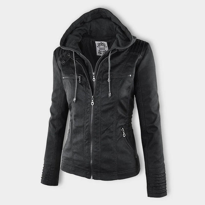 Flavia | Robuste und elegante Lederjacke