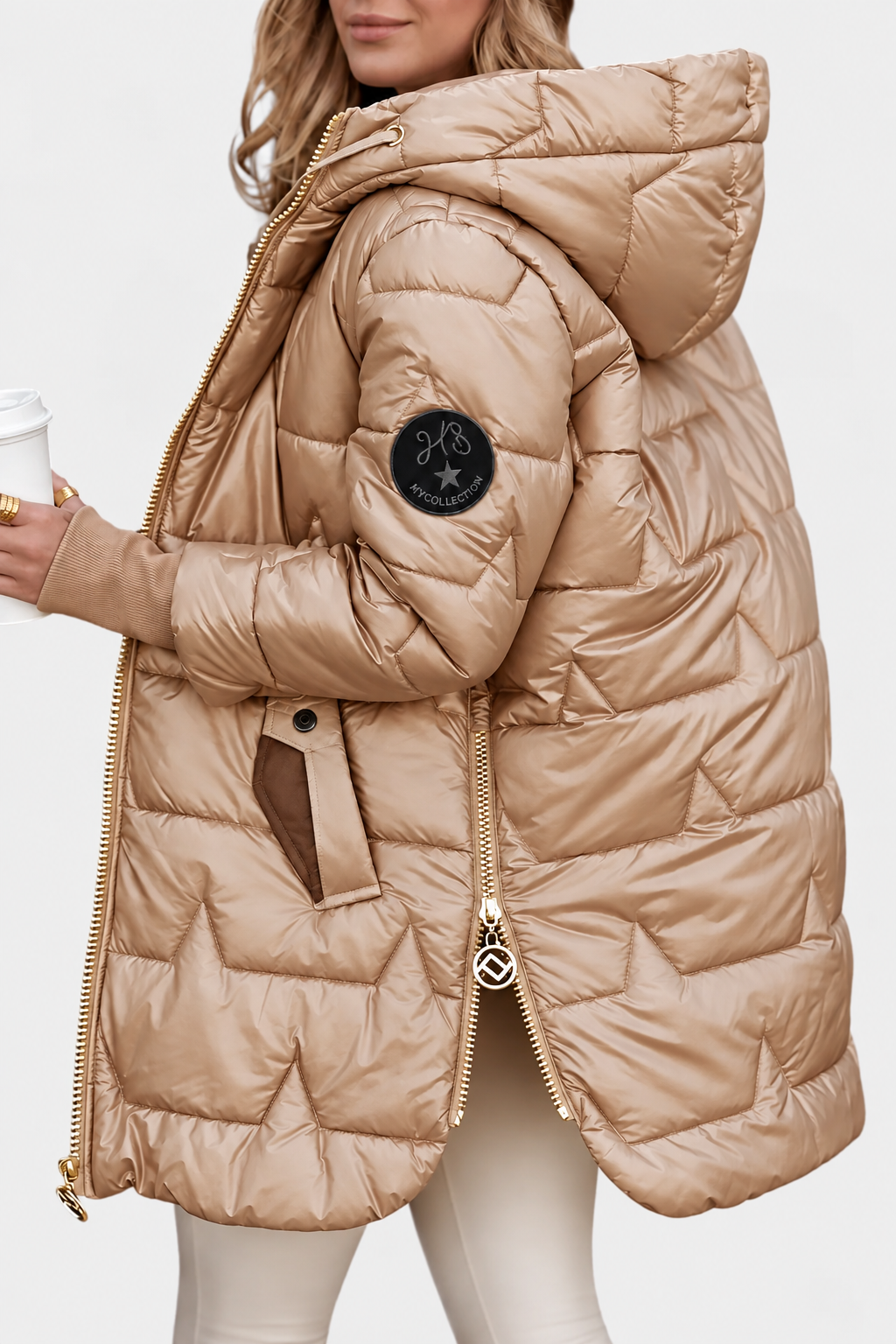 Emma | Steppjacke mit Kapuze