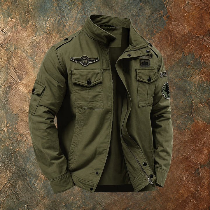 Marcel | Strukturierte Militärjacke