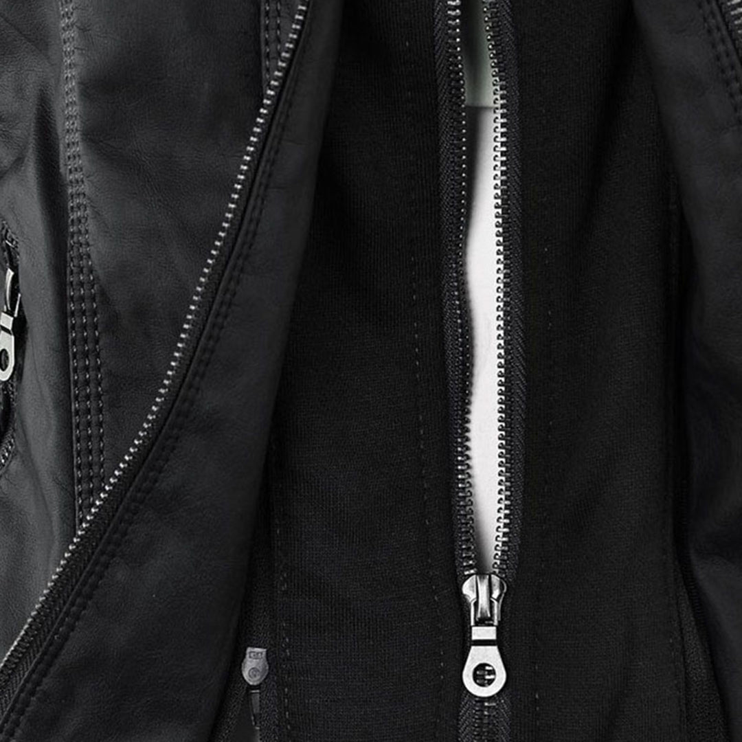 Flavia | Robuste und elegante Lederjacke