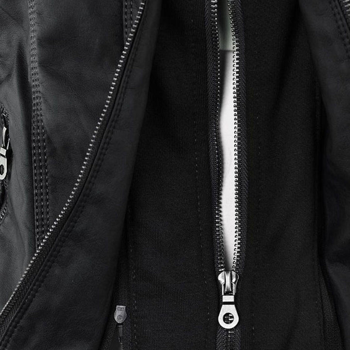 Flavia | Robuste und elegante Lederjacke