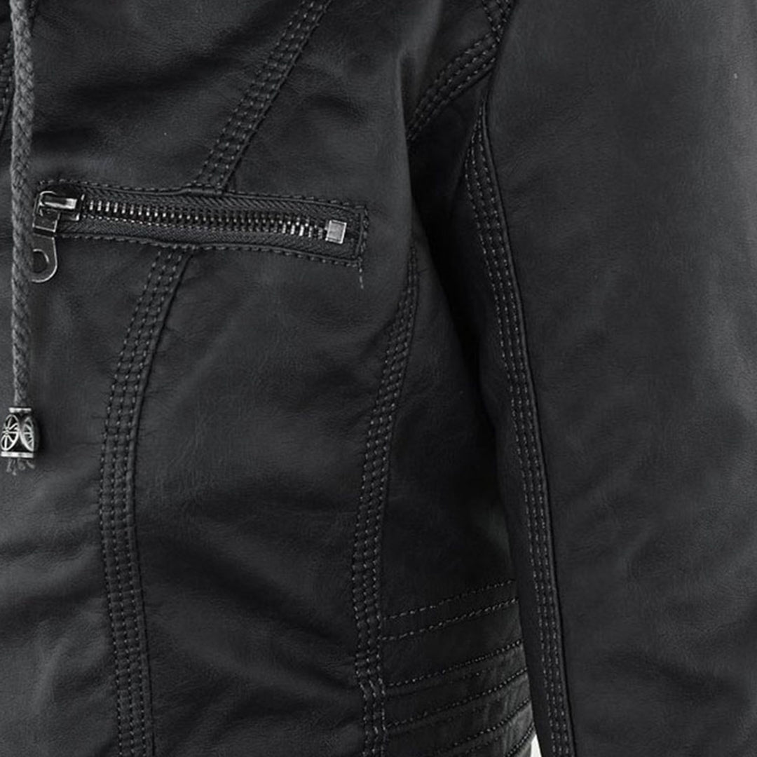 Flavia | Robuste und elegante Lederjacke