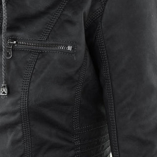 Flavia | Robuste und elegante Lederjacke