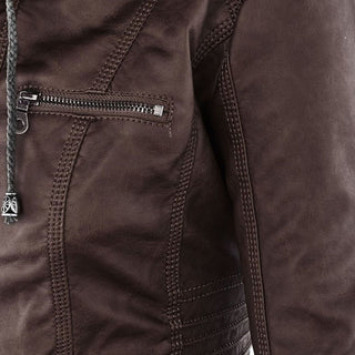 Flavia | Robuste und elegante Lederjacke