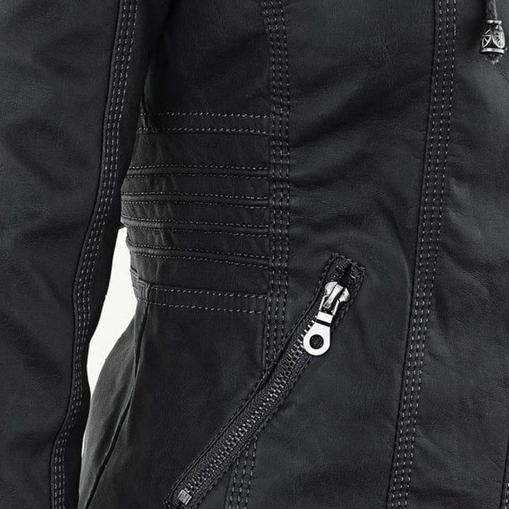 Flavia | Robuste und elegante Lederjacke
