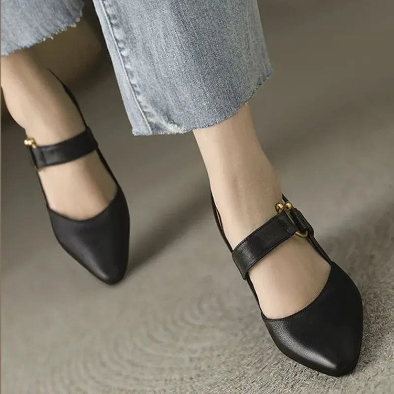 Odile | Pumps mit Fersenriemen und kleinem Absatz