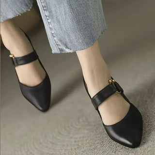 Odile | Pumps mit Fersenriemen und kleinem Absatz