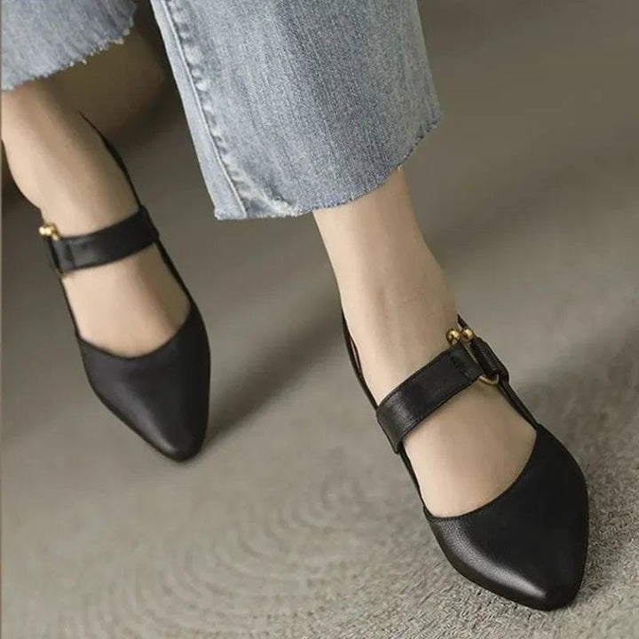 Odile | Pumps mit Fersenriemen und kleinem Absatz