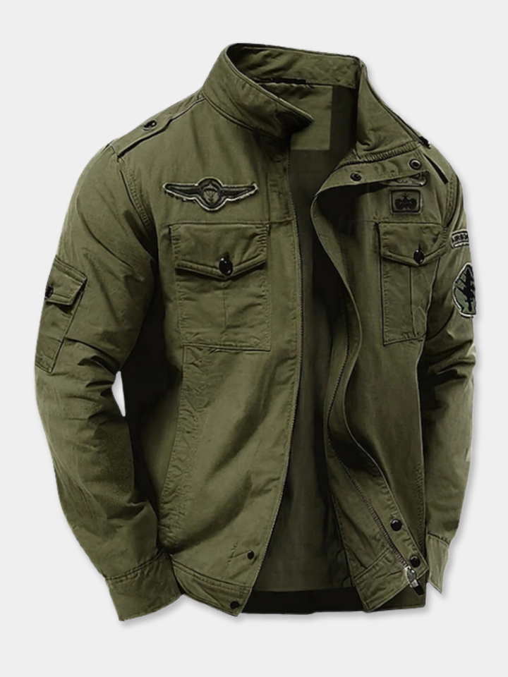Marcel | Strukturierte Militärjacke