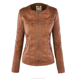 Flavia | Robuste und elegante Lederjacke
