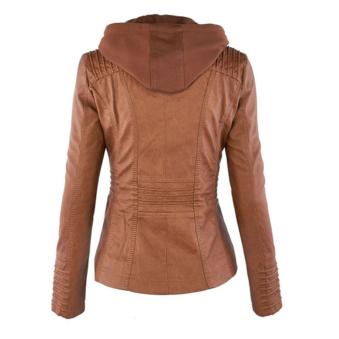 Flavia | Robuste und elegante Lederjacke