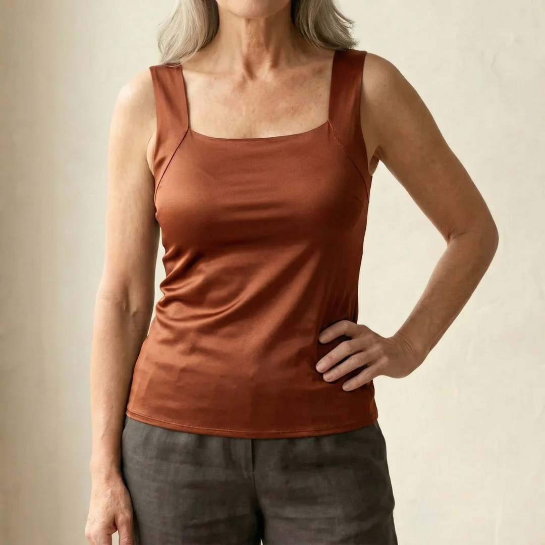 Madeline | Bequemes Tanktop mit integriertem BH