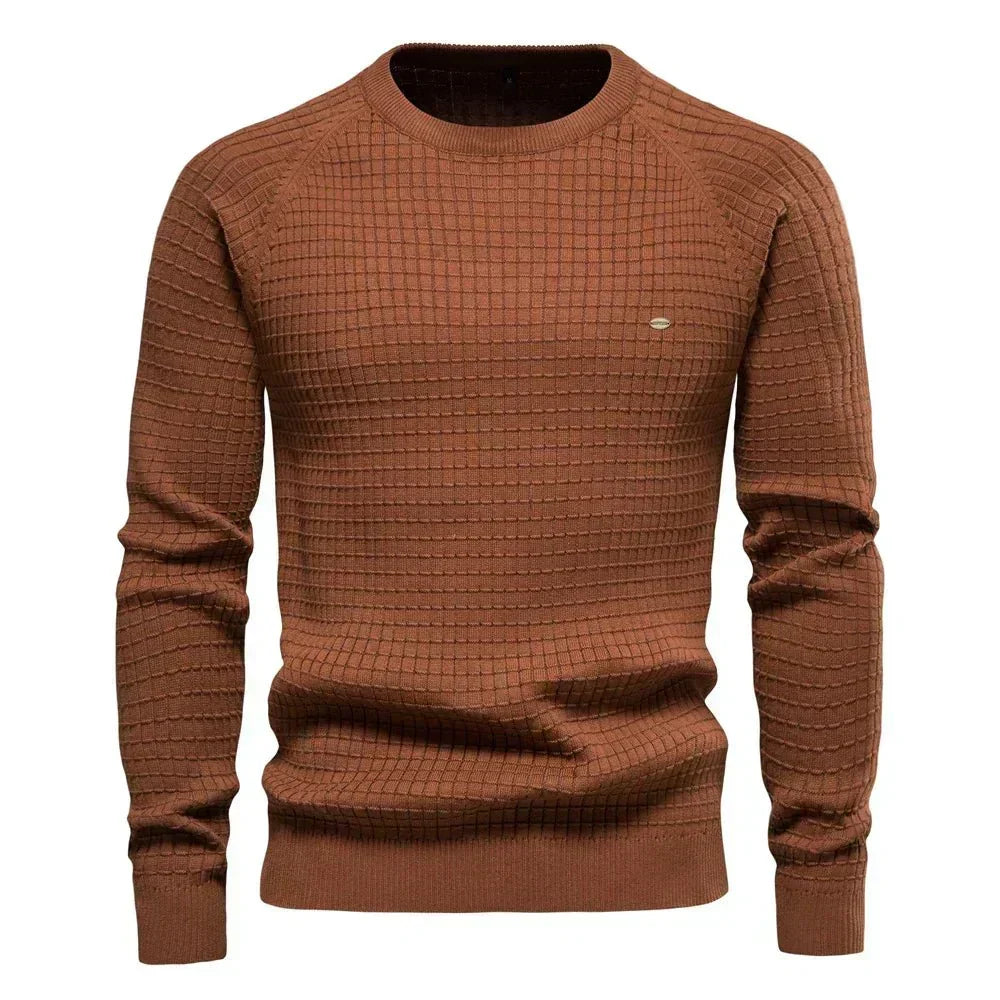 Sieghart | Herrenpullover mit Karomuster