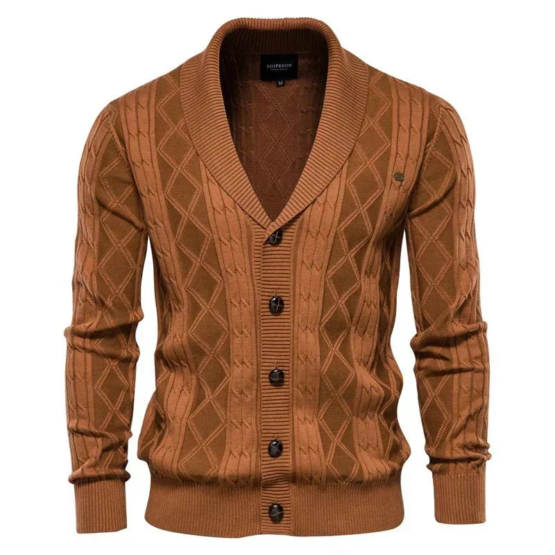 Waldemar | Herren-Cardigan mit Knopfleiste