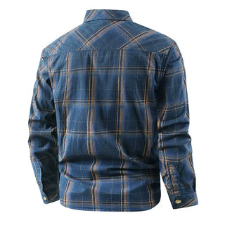 Friedhelm | Winter-Overshirt aus Baumwolle