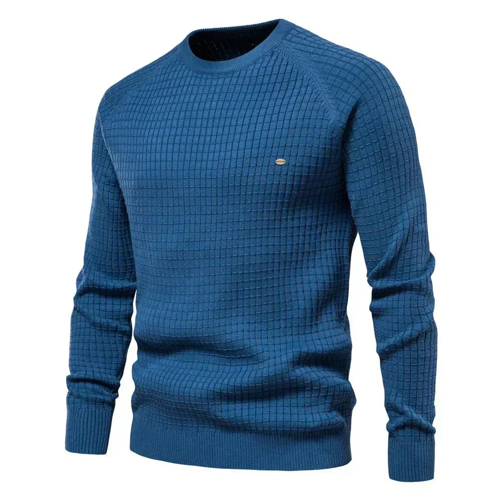Sieghart | Herrenpullover mit Karomuster