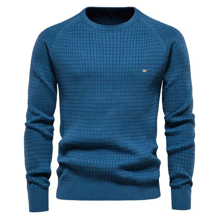 Sieghart | Herrenpullover mit Karomuster