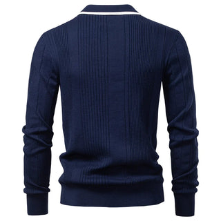 Marius | Herren Winter-Poloshirt