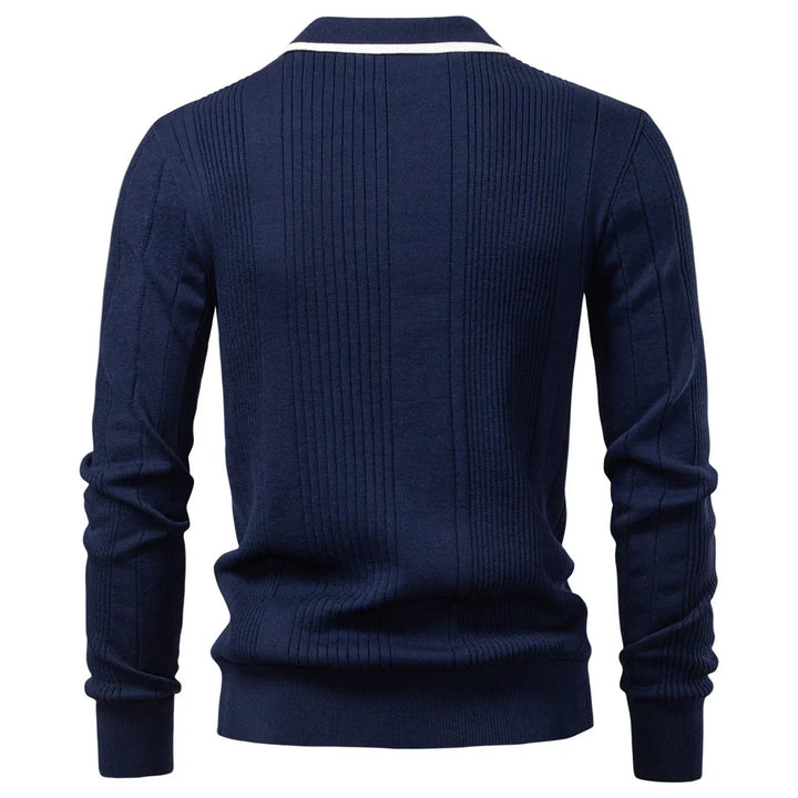 Marius | Herren Winter-Poloshirt