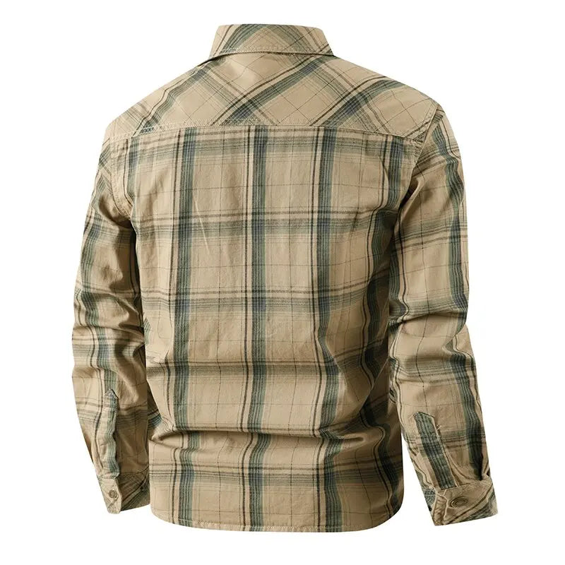 Friedhelm | Winter-Overshirt aus Baumwolle