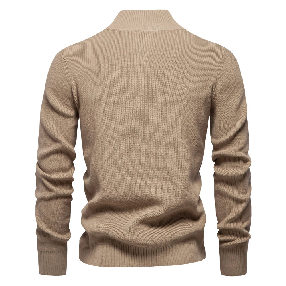 Konrad | Stilvoller Herrenpullover mit Knopfdetails