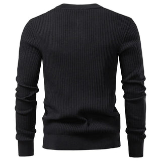 Paul | Lässiges Winter-Poloshirt mit Knöpfen