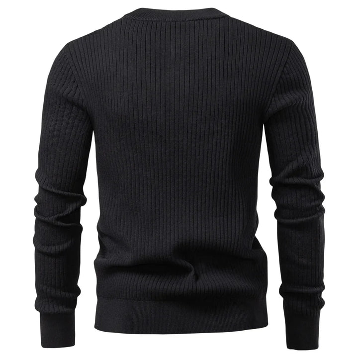 Paul | Lässiges Winter-Poloshirt mit Knöpfen