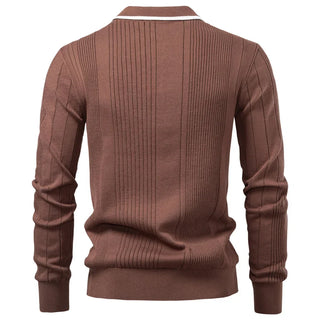 Marius | Herren Winter-Poloshirt