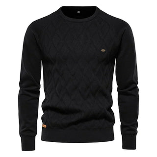 Theodor | Herrenpullover mit Rautenmuster