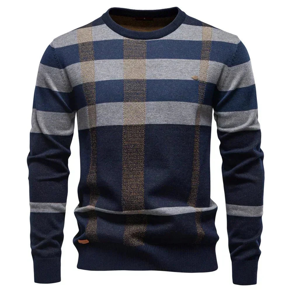 Rosenfeld | Herrenpullover mit Diamantdesign