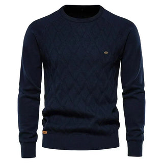 Theodor | Herrenpullover mit Rautenmuster