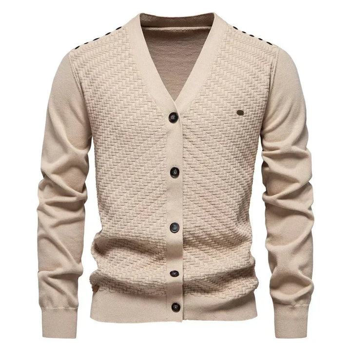 Schneider | Warmer Herren-Cardigan mit V-Ausschnitt