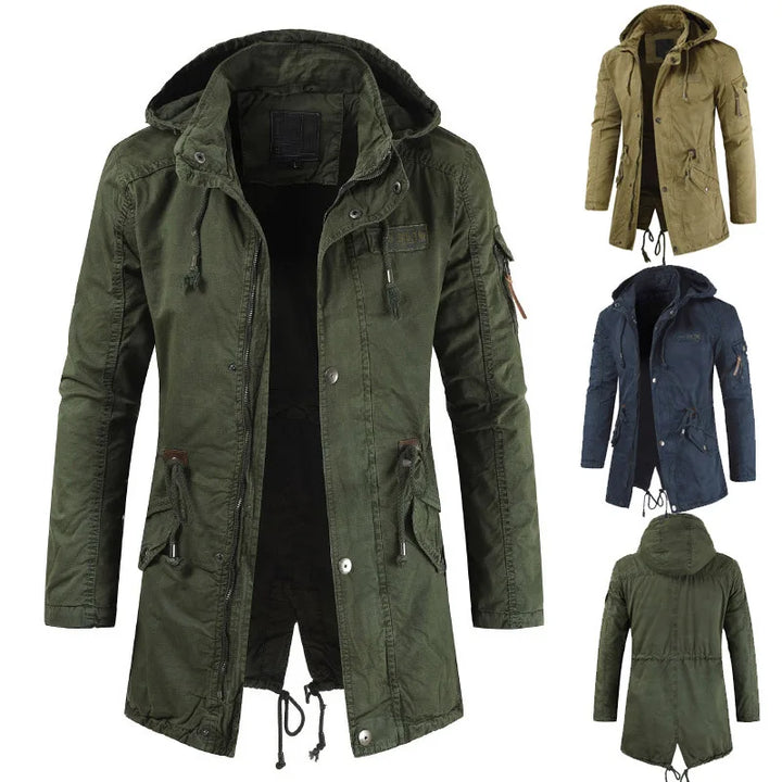 Bent | Gefütterte Winterjacke mit Kapuze