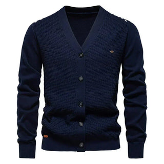 Schneider | Warmer Herren-Cardigan mit V-Ausschnitt