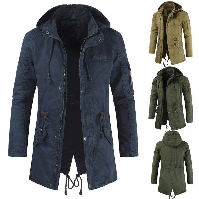 Bent | Gefütterte Winterjacke mit Kapuze