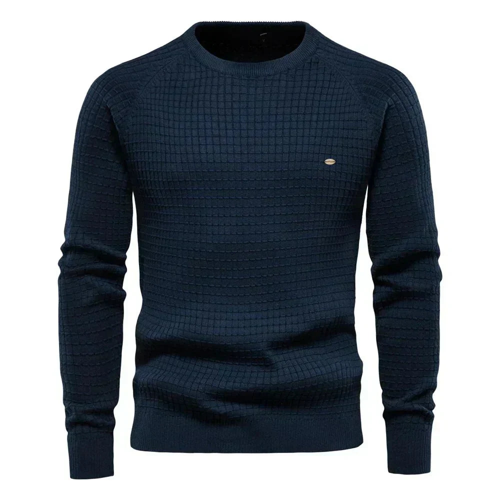 Sieghart | Herrenpullover mit Karomuster